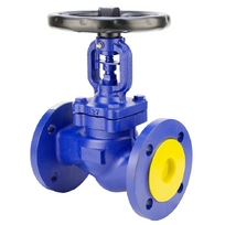 Вентиль запорный фланцевый с сильфонным уплотнением REON тип RSV17-T DN125 PN16